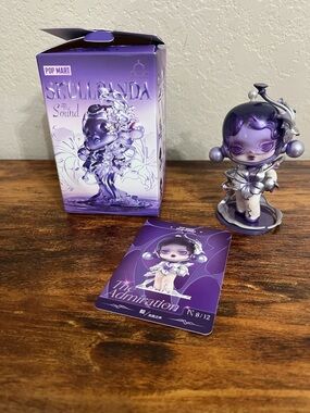 POP MART x Skullpanda The Sound Series Figure Dolls Toy